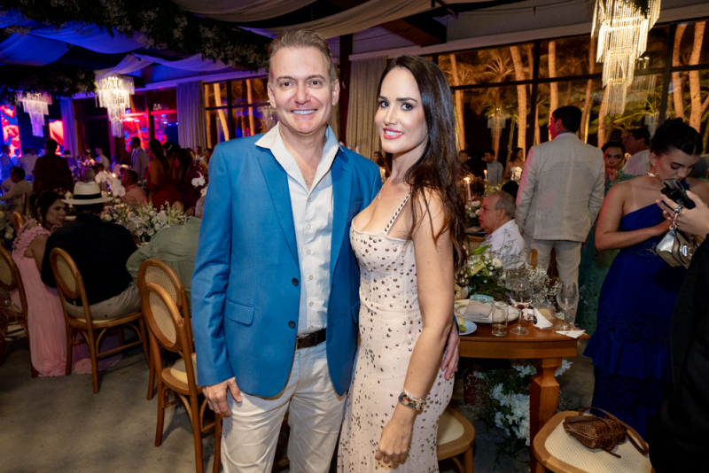 Sessão Wedding - Cassia Duran e Junior Vieira dizem “sim” em cerimônia no Beach Park