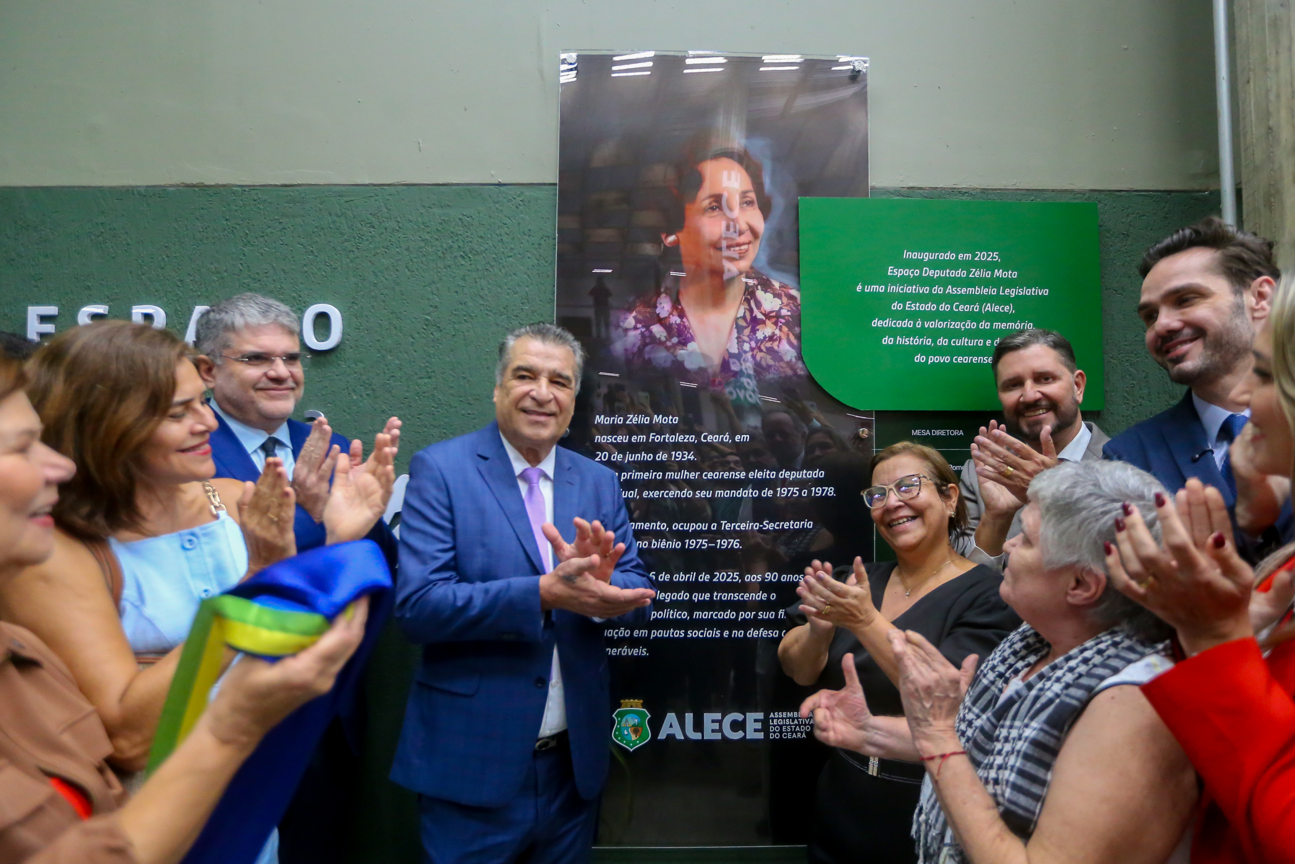 Primeira deputada estadual do Ceará é homenageada com espaço permanente