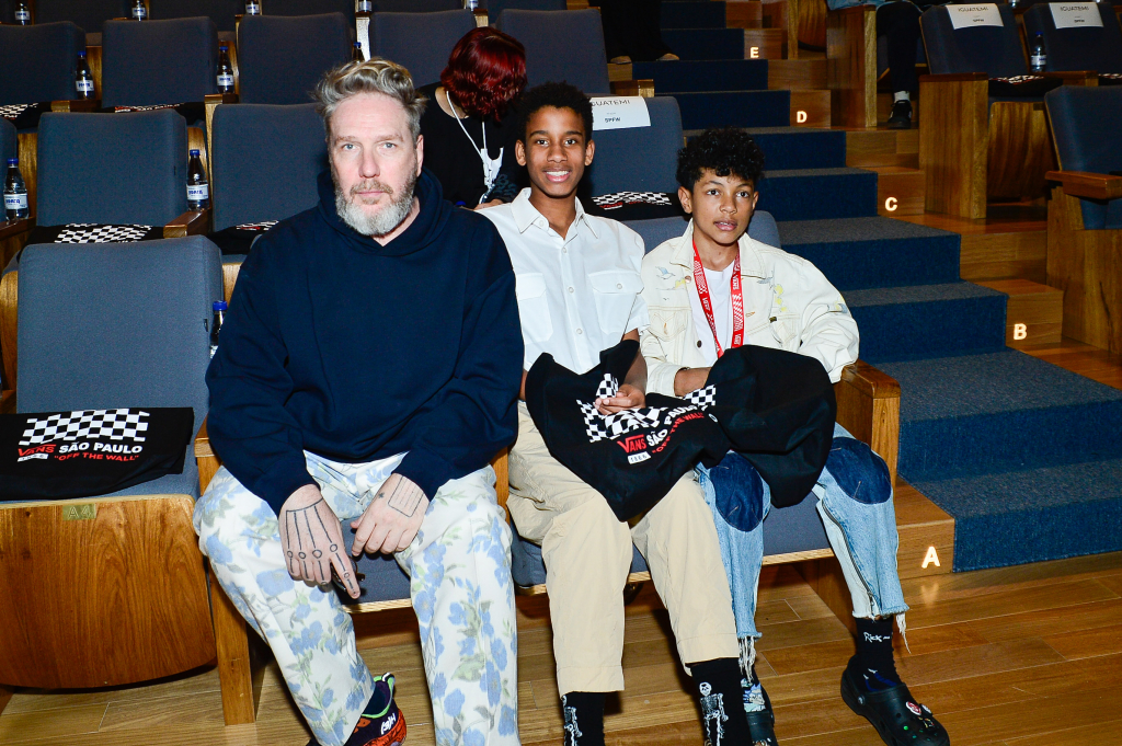 Alexandre Herchcovitch E Os Filhos Ben E Fernando