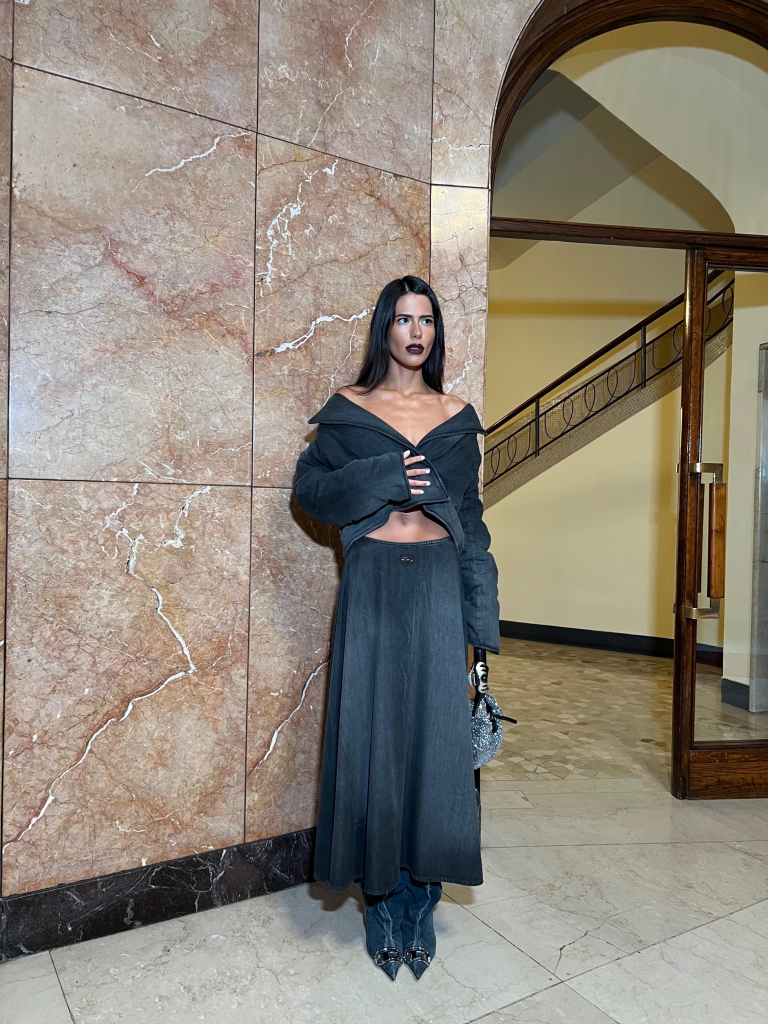 Anttónia Para Desfile Da Diesel Créditos Acervo Pessoal