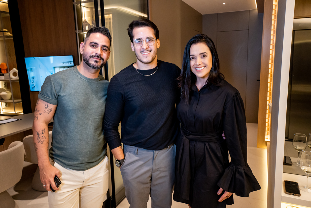 Bruno Melo, Emerson Dantas E Tassia Costa