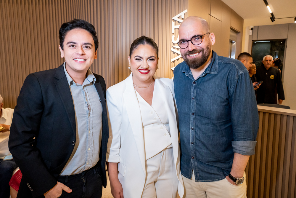 Bruno Rebouças, Adrielle Fideles E Abelardo Sampaio