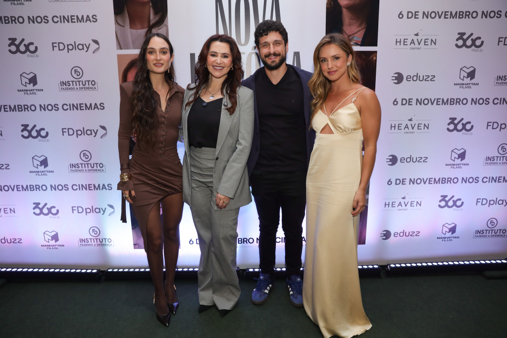Buby Pinheiro, Angela Sirino, Mario Bregieira E Bianca Palheiros