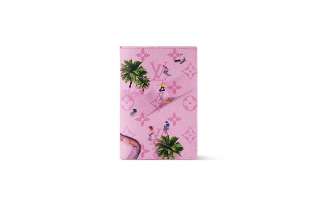 Capa De Passaporte Skateboard Pink