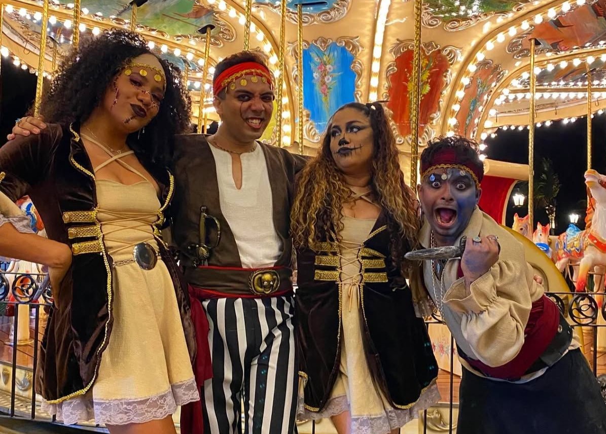 Capa Halloween Da Vila Azul Do Mar