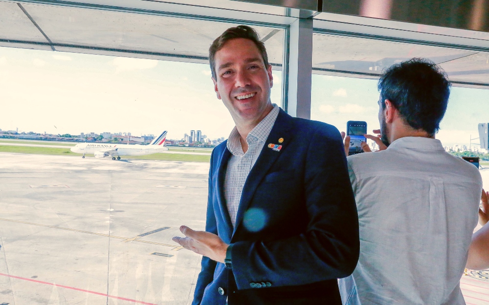 Com mais voos da Air France, Bismarck destaca Fortaleza como hub global aéreo Com mais voos da Air France, Bismarck destaca Fortaleza como hub global aéreo