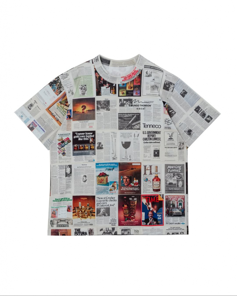 Coleção Sacai Mungo Thomson