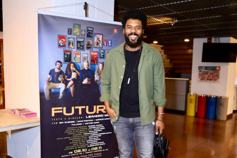 Cena carioca - Estreia do espetáculo “Futuro” movimenta o Teatro Firjan SESI Centro, no Rio de Janeiro