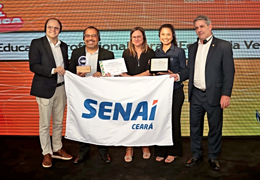 Senai Ceará vence o prêmio nacional de inovação em Economia Verde do MEC
