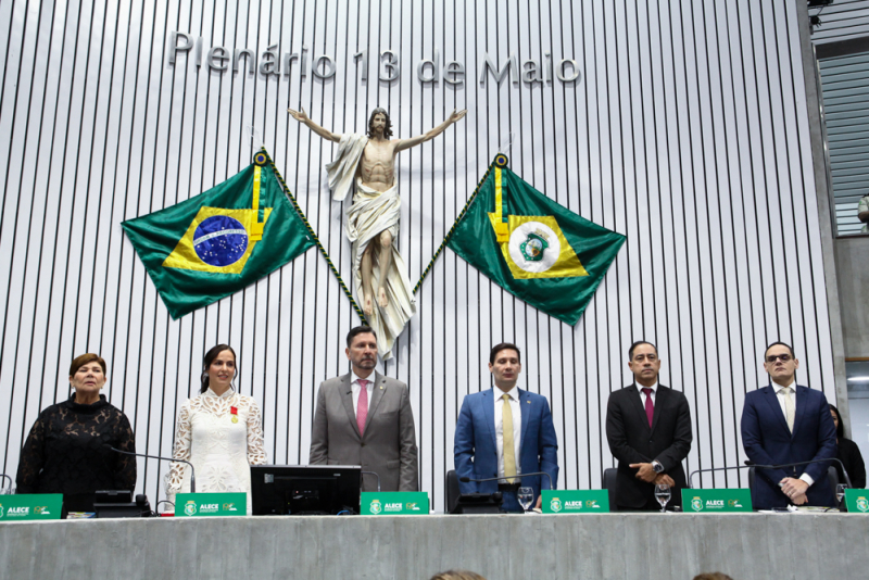 Medalha Herbert de Souza - Alece homenageia primeira-dama do Estado, Lia de Freitas, pelo protagonismo no Ceará Sem Fome
