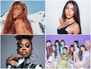 Karol G, Madison Beer, Missy Elliott E Twice