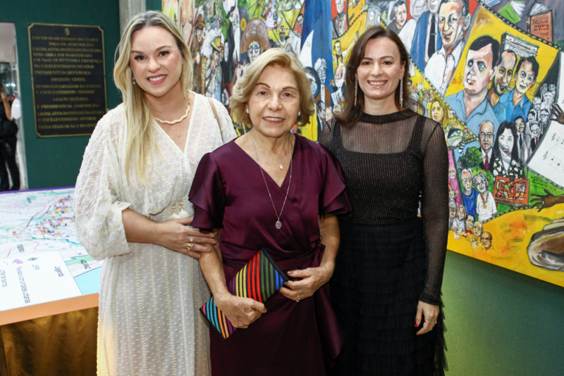 Medalha Herbert de Souza - Alece homenageia primeira-dama do Estado, Lia de Freitas, pelo protagonismo no Ceará Sem Fome