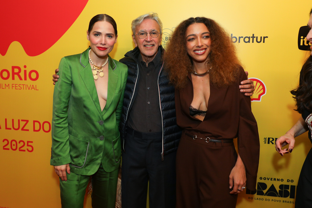 Leticia Colin, Caetano Veloso E Alice Carvalho