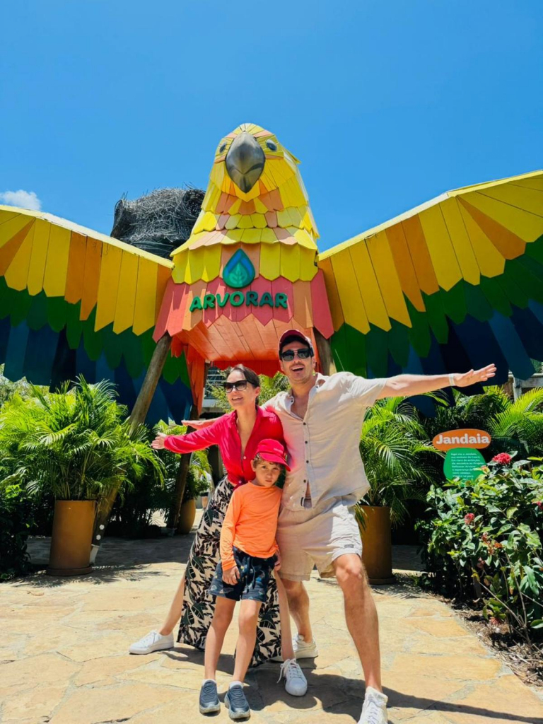 Marcos Veras E Família No Parque Arvorar (2)