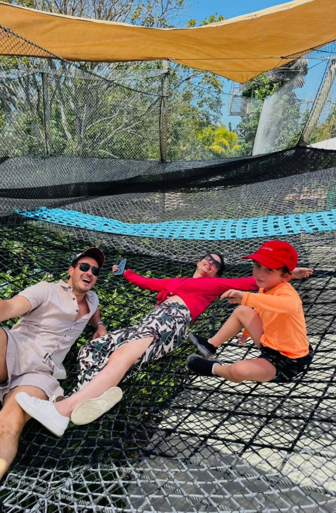 Marcos Veras E Família No Parque Arvorar (3)