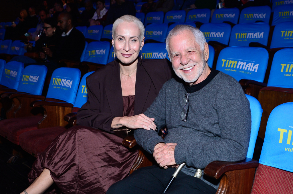 Nelson Motta E A Esposa Patrícia