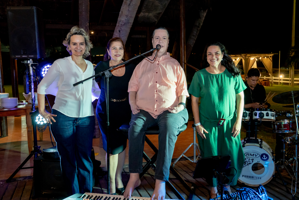 Nise Pedroso, Rosa Nair, David Valente E Wiviane Souza