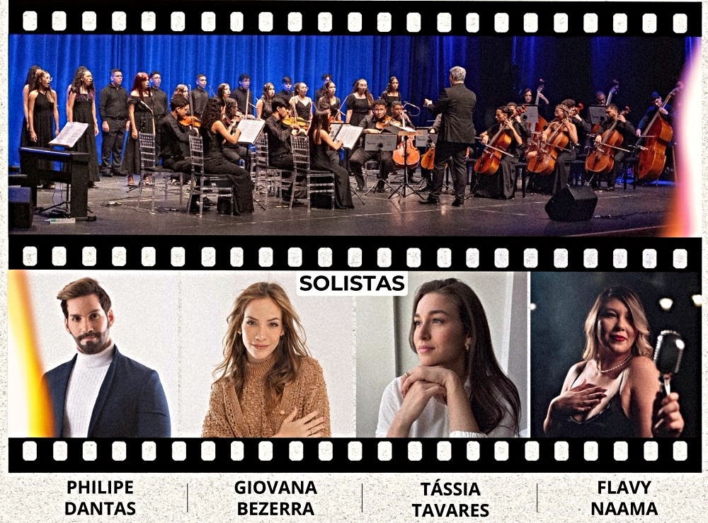 Orquestra Jacques Klein conduz viagem musical no Concerto Trilhas de Cinema