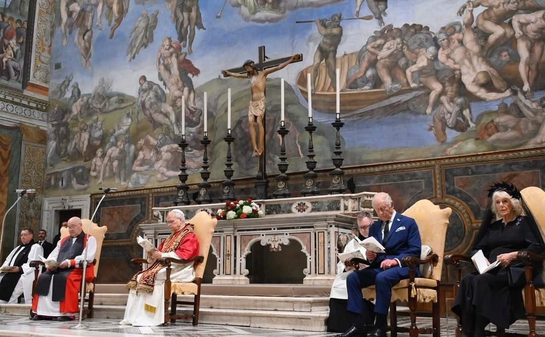 Papa leão Xiv E O Rei Charles Iii 4