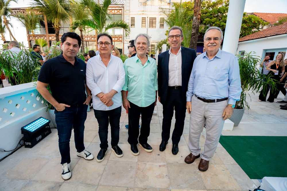 Pompeu Vasconcelos, Manoel Linhares, José Carlos Pontes, Philippe Godefreit E Assis Cavalcante