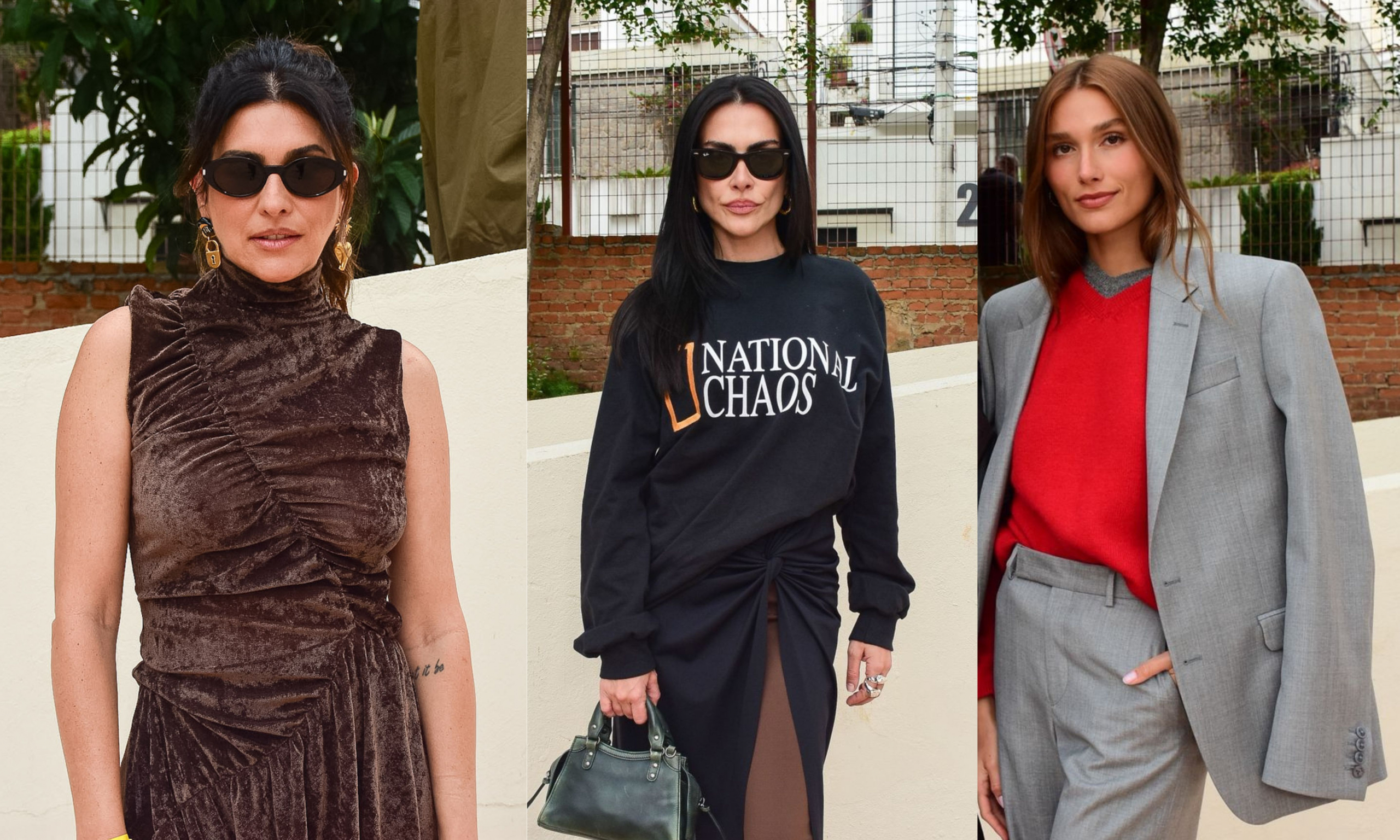 Sasha Meneghel, Cleo e Fernanda Paes Leme marcam presença em desfile de moda em São Paulo