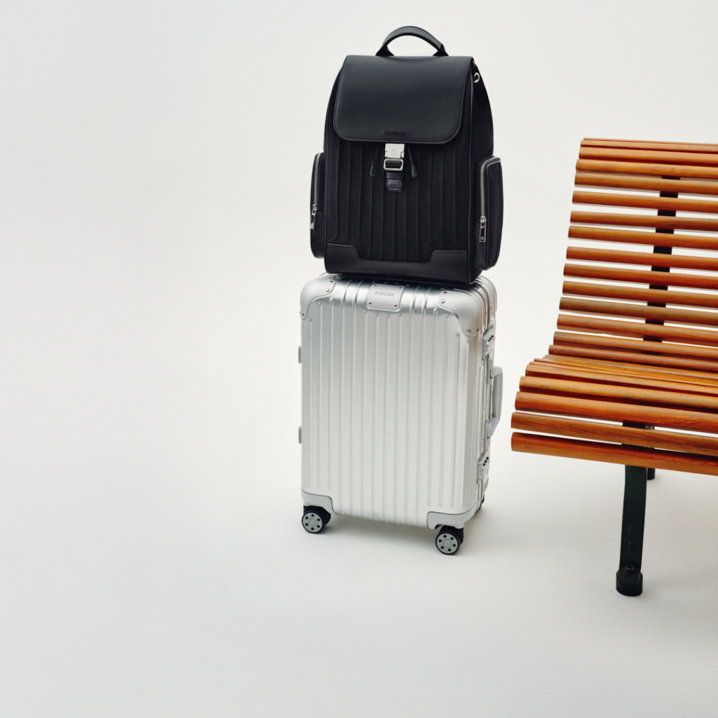 Rimowa Never Still Canvas Flap Backpack Large Black