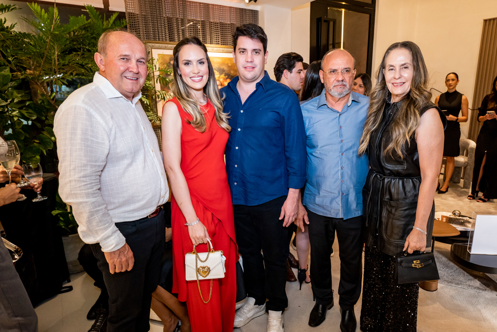 Tarcisio Luiz Liell, Rafaela Marrocos, Bruno Tinoco, Newton Feitosa E Alessandra Marrocos