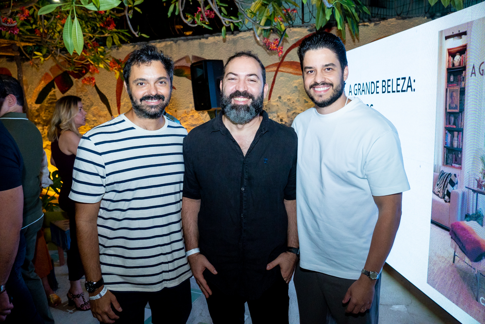 Victor Eleutério, Daniel Porto E Cadeh Juaçaba (1)