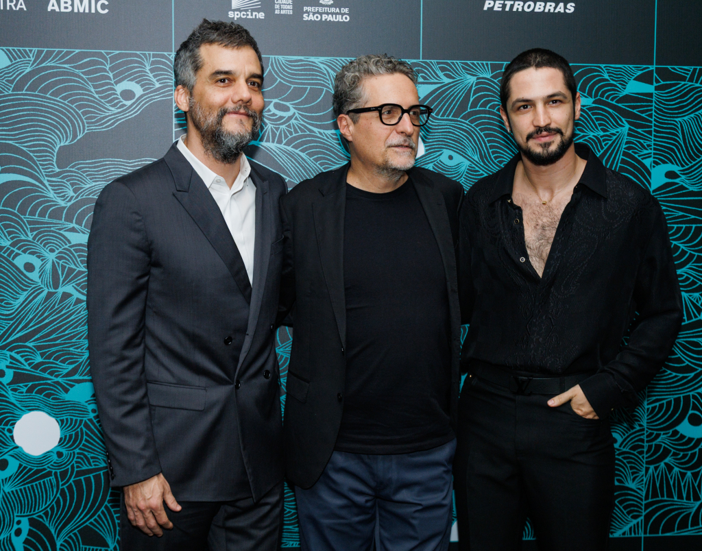 Wagner Moura, Kleber Mendonça Filho E Gabriel Leone