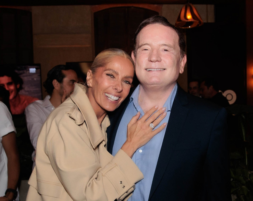 Adriane Galisteu E Roberto Cabrini