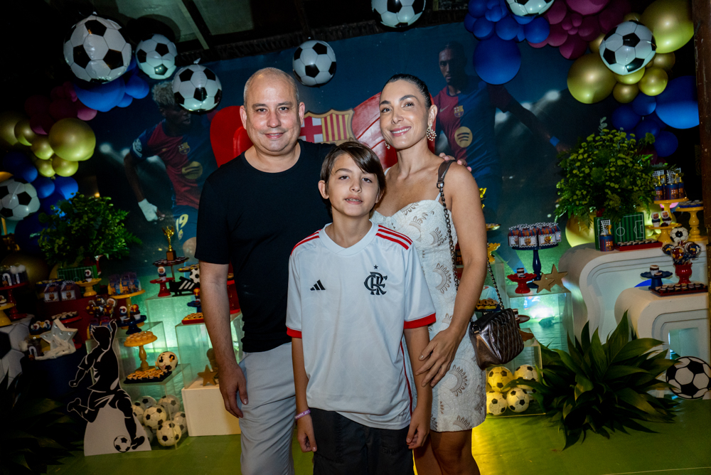 André Linheiro, João Vitor E Danielle Studart