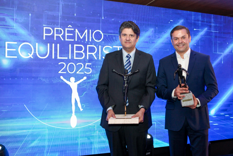 Bruno Girão é agraciado com o Prêmio Equilibrista 2025 em cerimônia no Hotel Gran Marquise
