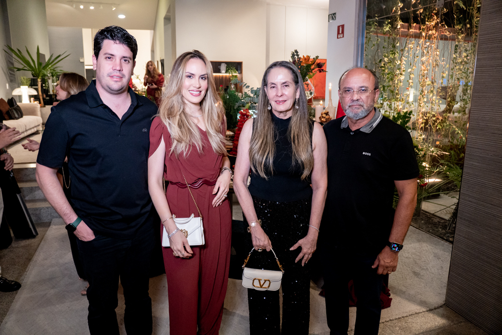 Bruno Tinoco, Rafaela Marrocos, Alessandra Marrocos E Newton Feitosa