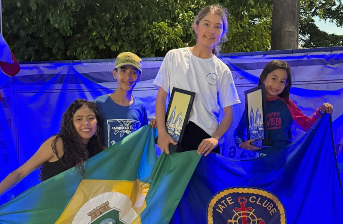 Velejadores do Iate Clube de Fortaleza conquistam títulos no Campeonato Norte-Nordeste de Optimist