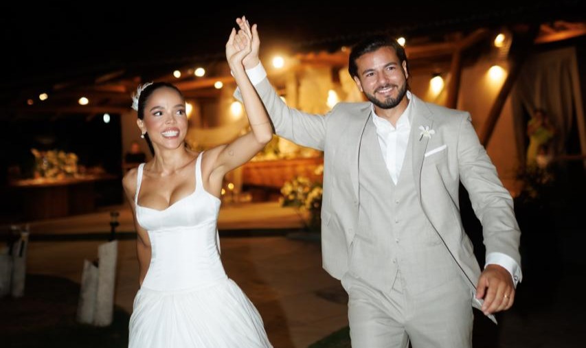 Rafael Dourado e Ingrid Peixoto dizem “sim” em cerimônia na Taíba