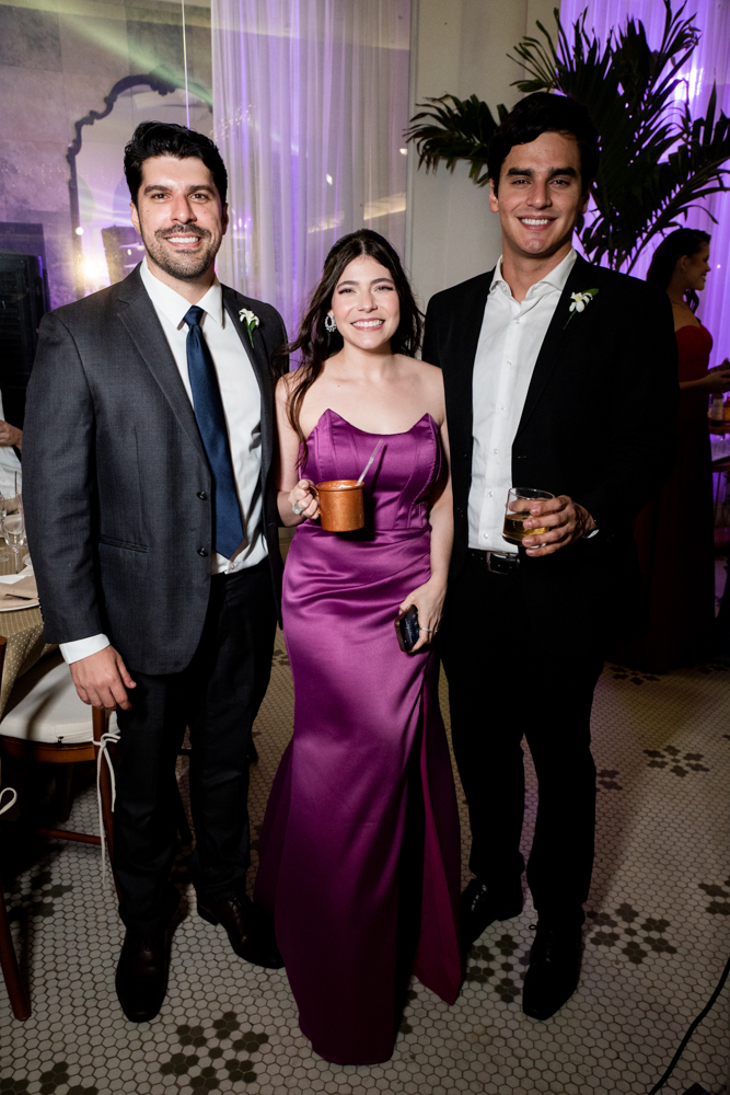 Davi Bachá, Andreza Aragão E Paulo Peres