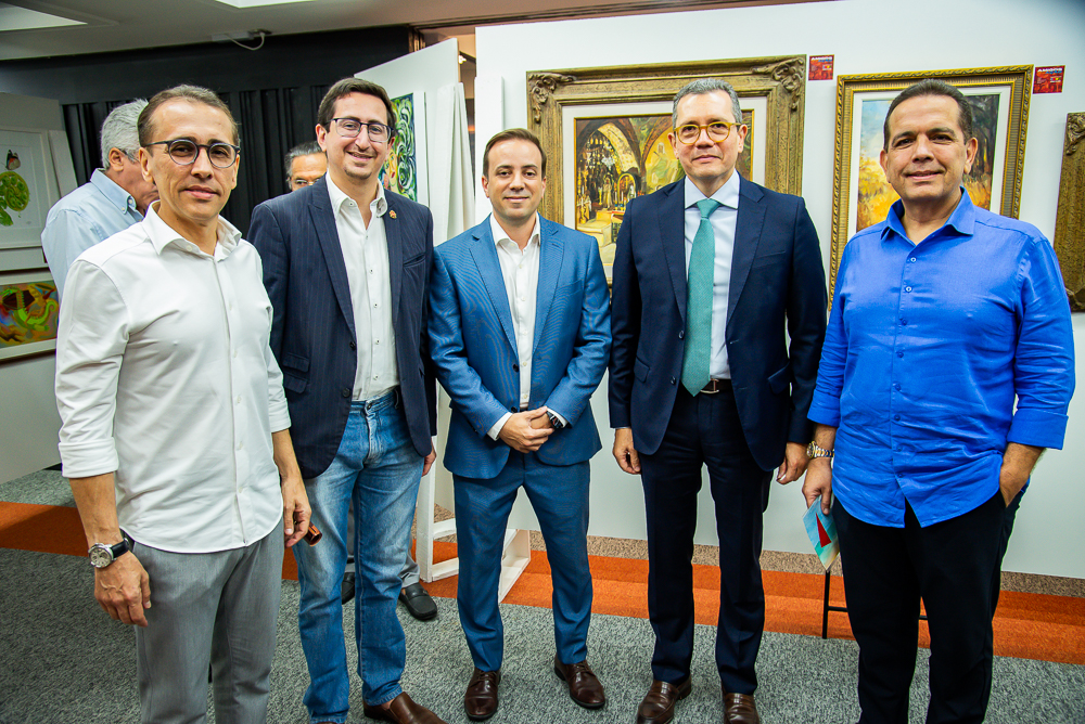 Delano Belchior, Roberto Victor, Geraldo Leite, Gladson Mota E Germano Belchior