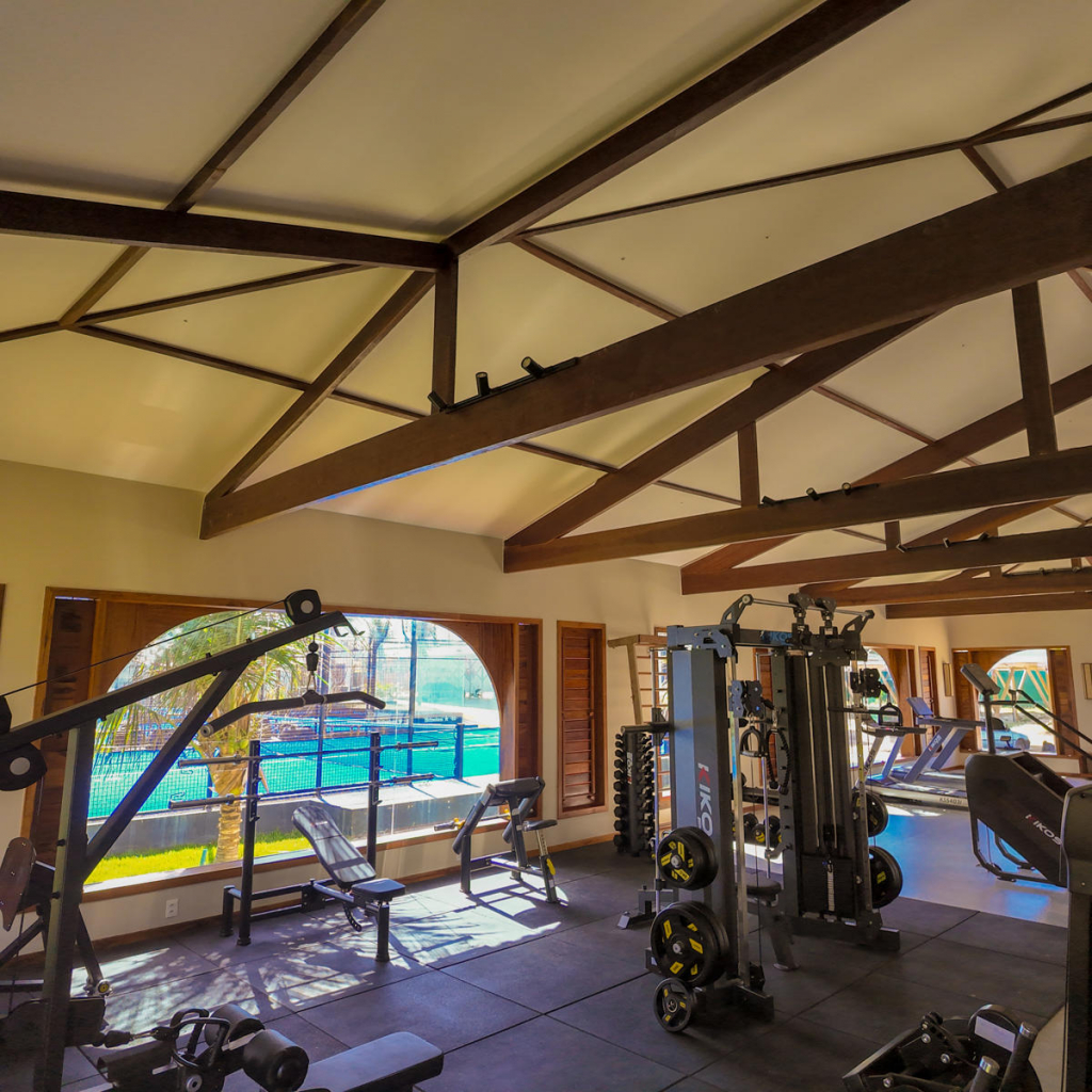 Detalhes Da Nova Academia Do Vila Selvagem