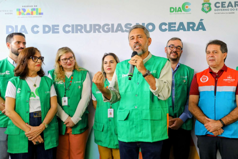 Dia C mobiliza 97 hospitais e alcança mais de 3 mil procedimentos no Ceará