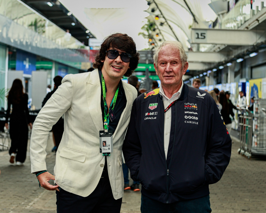 Diego Fernandes E Helmut Marko