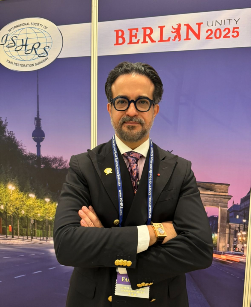 Dr. Márcio Crisóstomo No 33º Congresso Mundial De Transplante Capilar, Em Berlim (2)