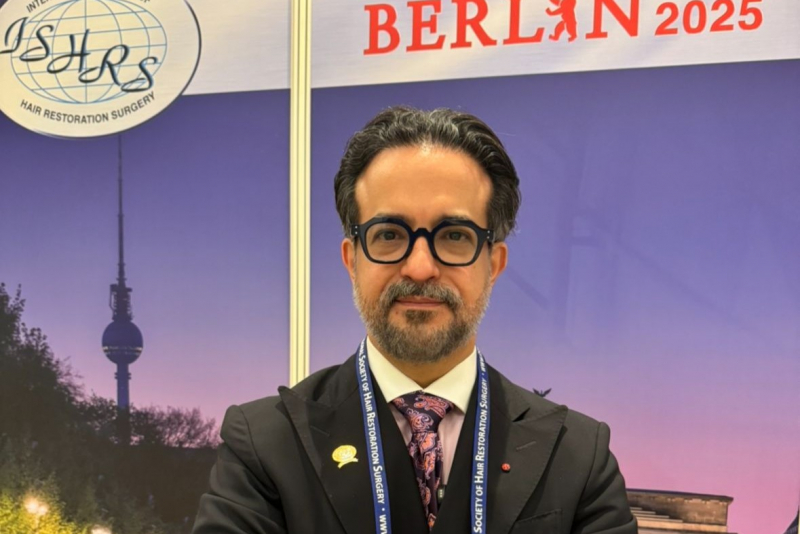 Dr. Márcio Crisóstomo No 33º Congresso Mundial De Transplante Capilar, Em Berlim