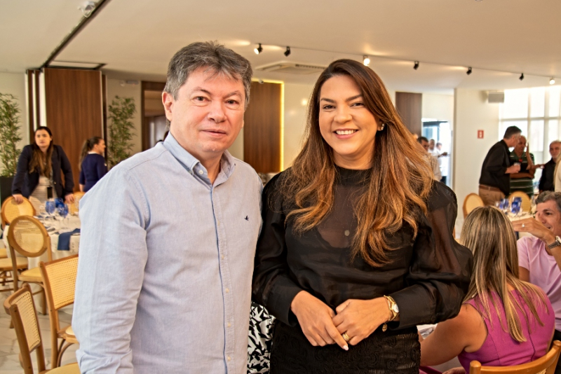DUPLA COMEMORAÇÃO - Ricardo Cavalcante e Edgar Gadelha celebram aniversário em prestigiado almoço na FIEC