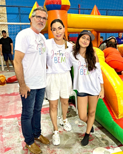 Edgar Leandro, Georgia E Vívian Machado