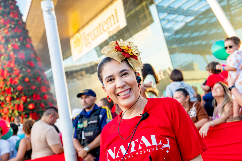 Natal em Fortaleza - Chegada do Papai Noel marca início da temporada natalina no Iguatemi Bosque