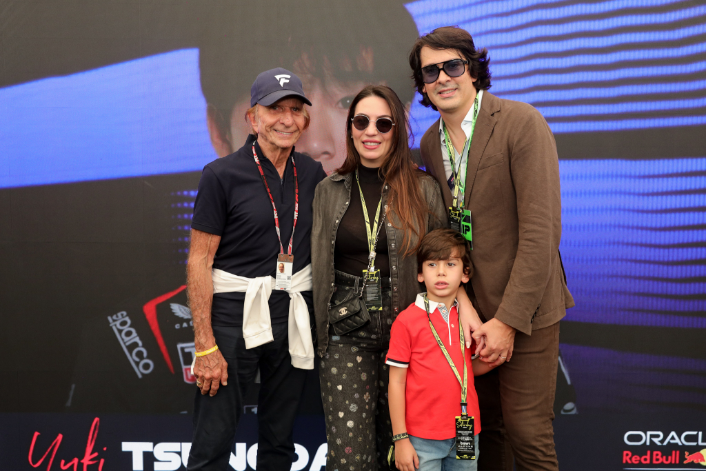 Emerson Fittipaldi E Família