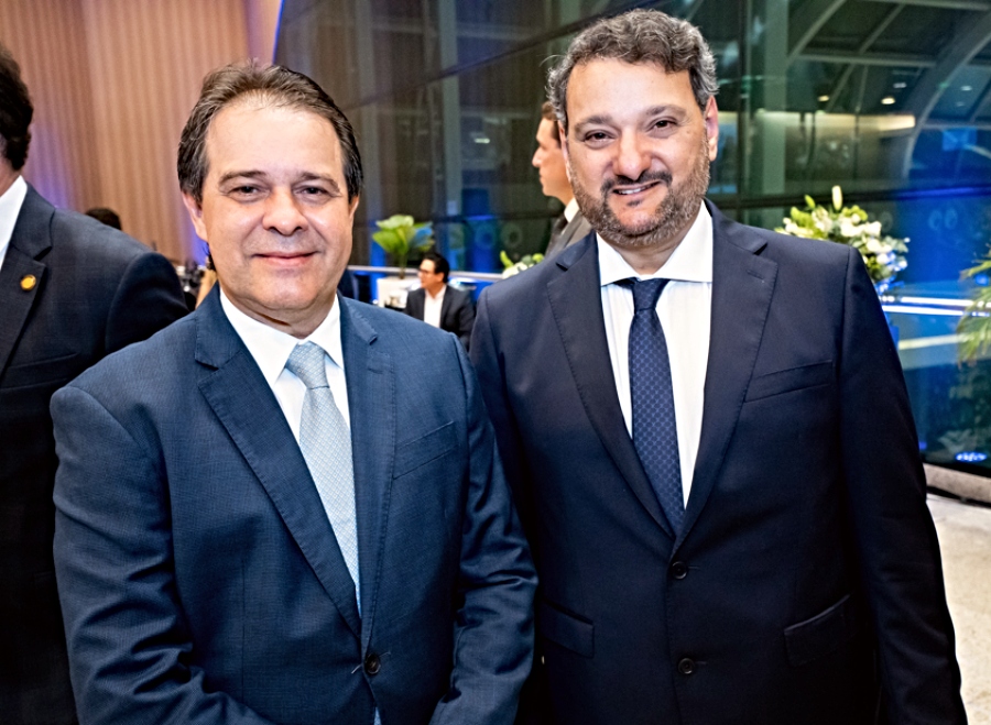 Patriolino Dias recebe o prefeito Evandro Leitão em almoço exclusivo do Sinduscon