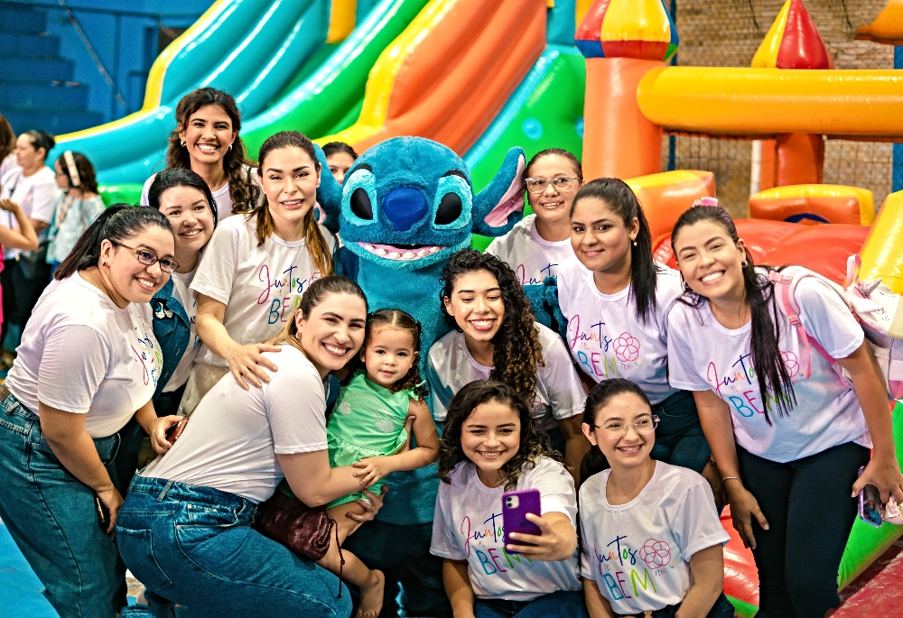 Dra. Georgia Machado realiza ação social com mais de 200 crianças na Pajuçara