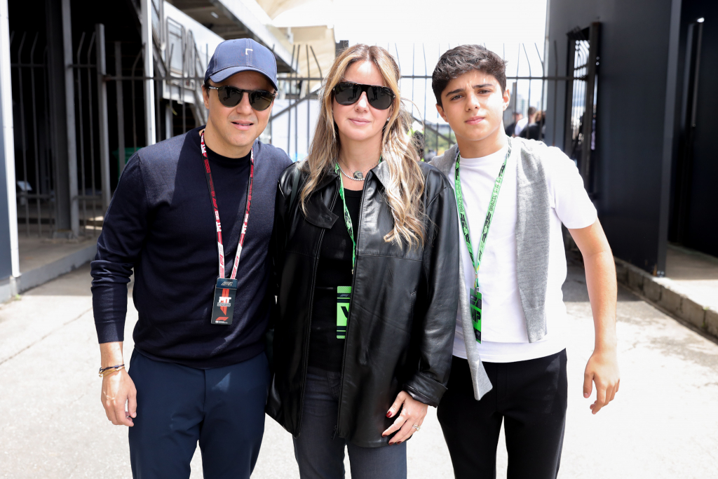 Felipe Massa, Anna Raffaela Bassi E Felipe Bassa