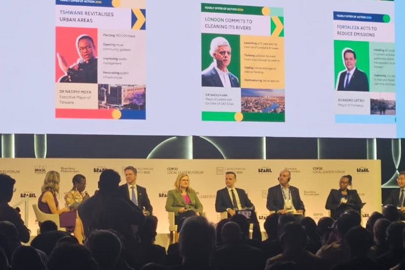 Fortaleza integra aliança global por sistemas alimentares sustentáveis na Cúpula da Rede C40